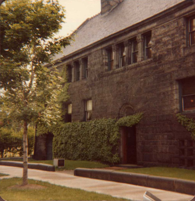 Glessner House, June 7, 1981 (photo by William Tyre)
