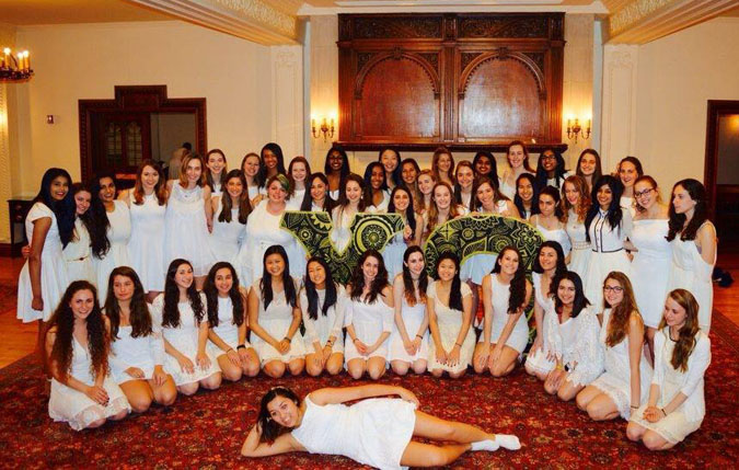 Chi Omega - Tau Mu Pledge Class, 2016