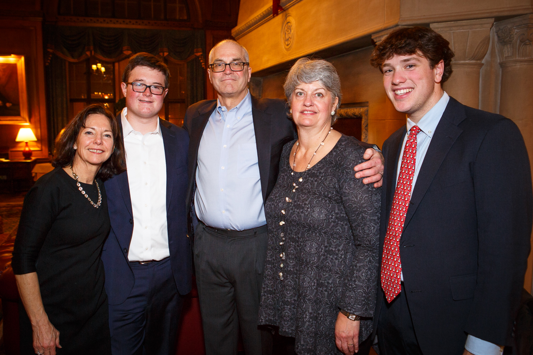 Glessner family: Joyce Carter, Jacob Carter, Harry Carter, Liz Carter, Stuart Clifford