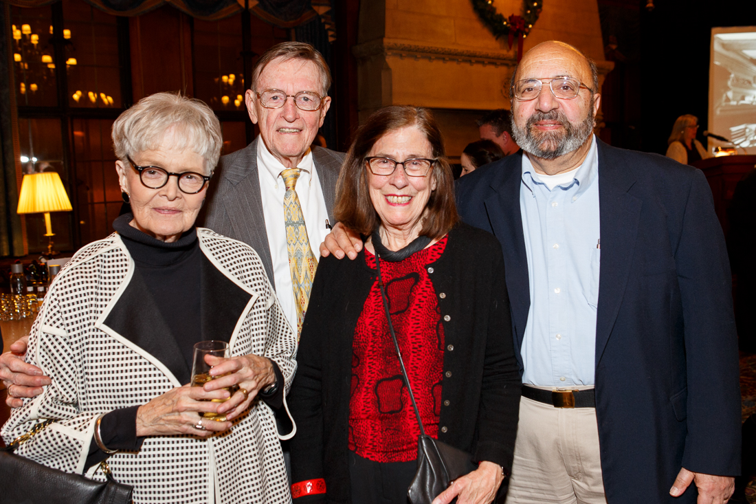 Judith and Dick Spurgin, Barbara Badger and Robert Kudder