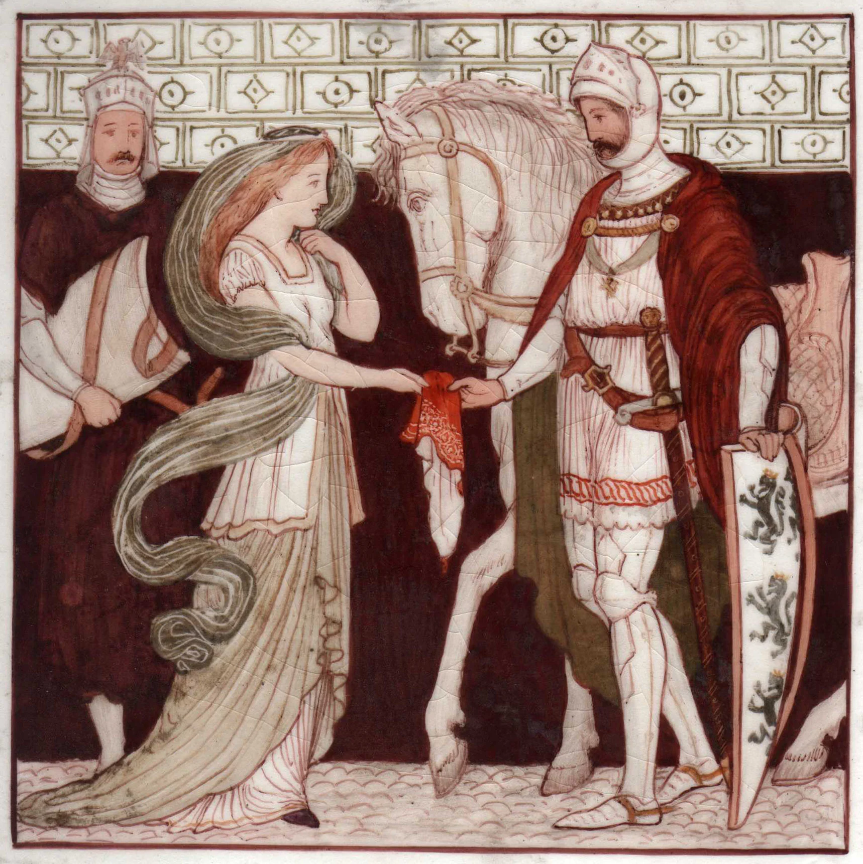 2018-08 Lancelot and Elaine tile.jpg