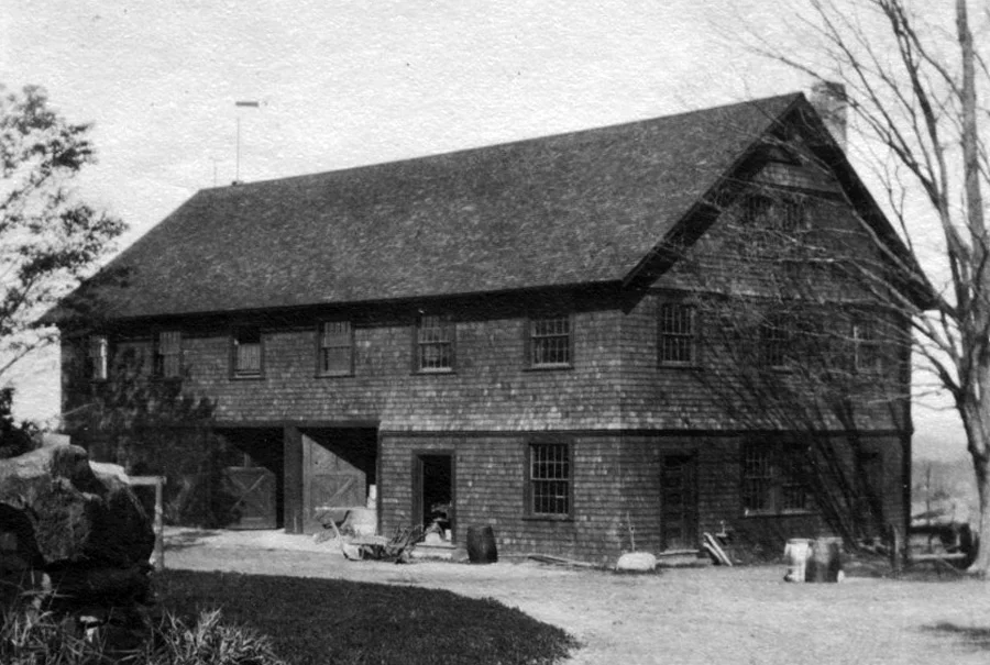 Tool building, front, circa 1904