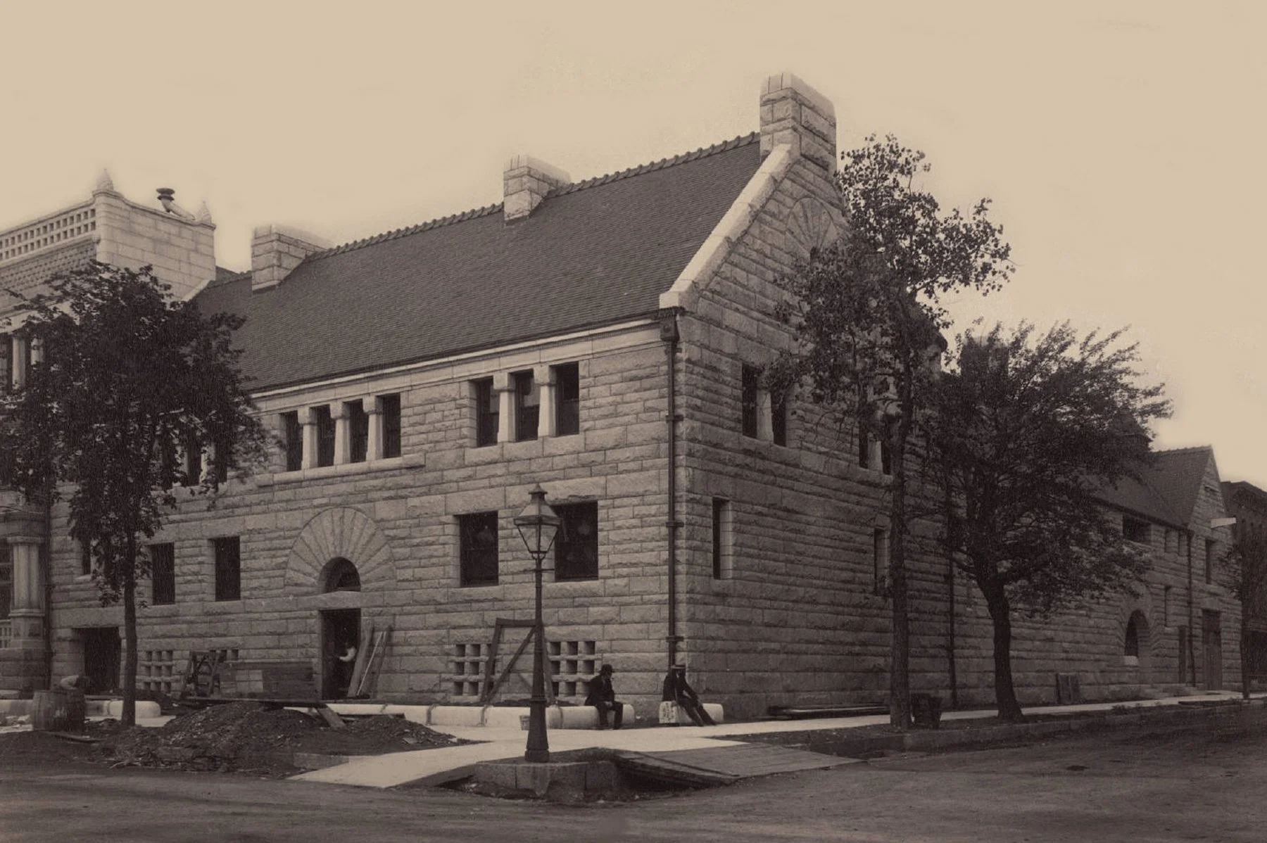 The original, odd, quaint, queer, Dutch, Mexican, Spanish fortress on Prairie Avenue