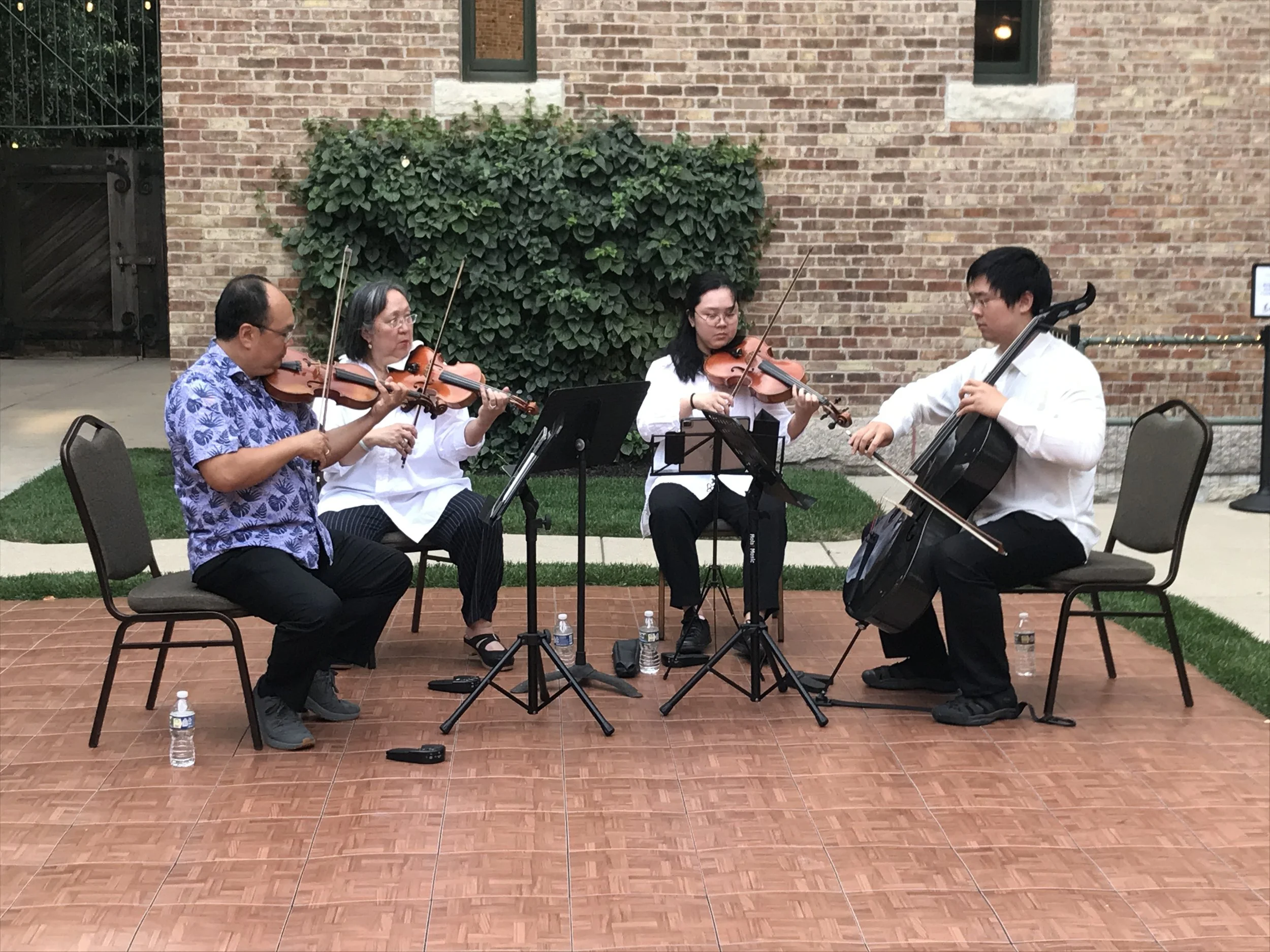 Courtyard Concert: The Chen String Quartet