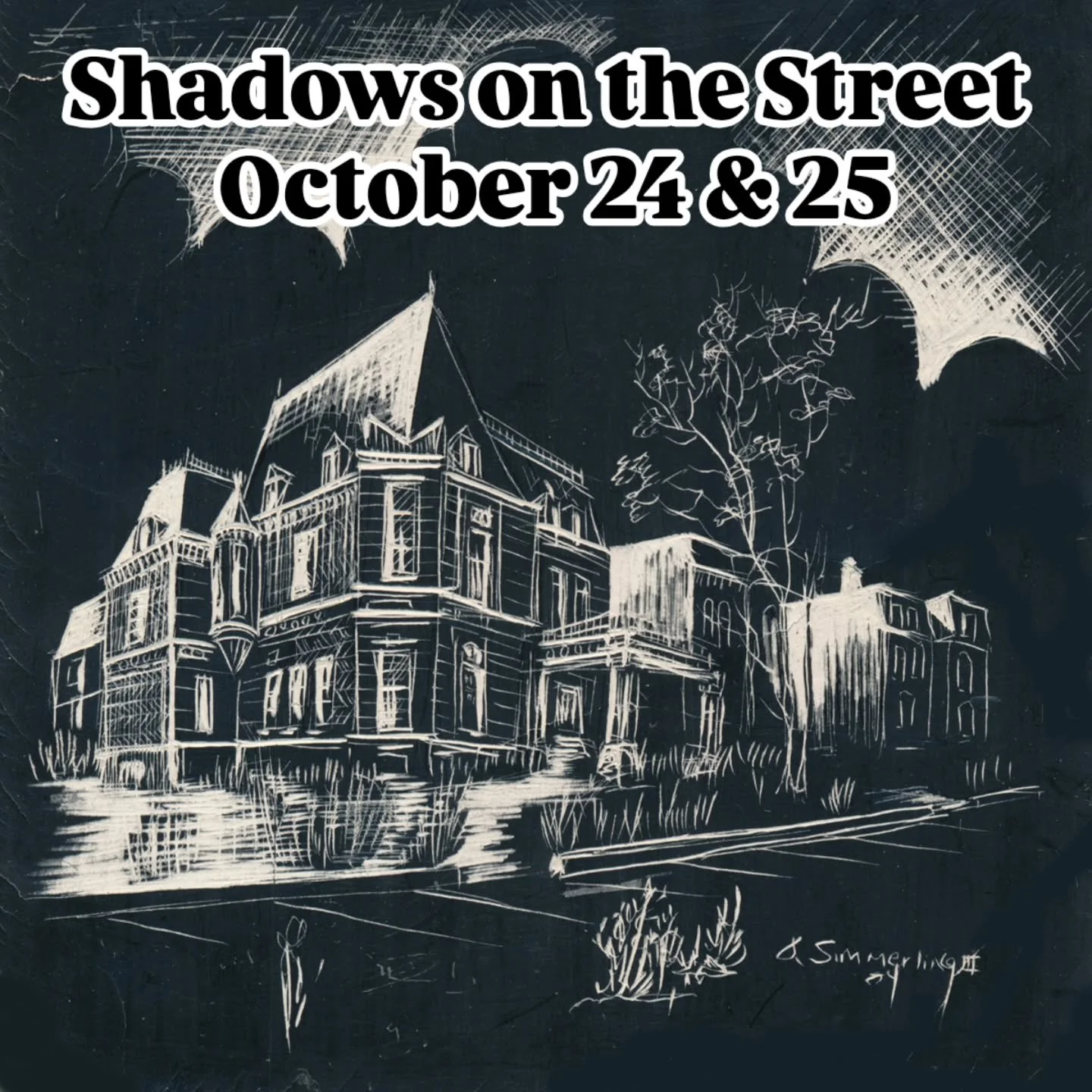 Join us for our popular annual haunted walking tours of Prairie Avenue &ndash; Shadows on the Street &ndash; on Friday and Saturday, October 24-25. 

Tours offered every 15 minutes starting at 630pm. 

Learn about the mysterious death of Marshall Fie