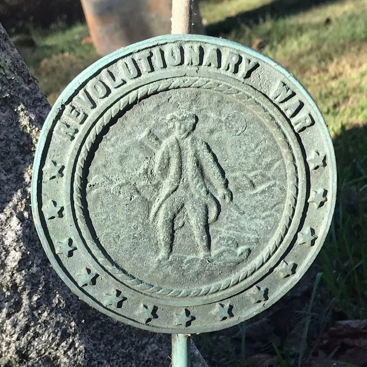 In honor of Memorial Day, we present this Revolutionary War marker which is located on the grave of William Wood (1736-1806), one of Frances Macbeth Glessner&rsquo;s great-grandfathers. Private Wood served in Captain Jacob Cisna&rsquo;s Company in th