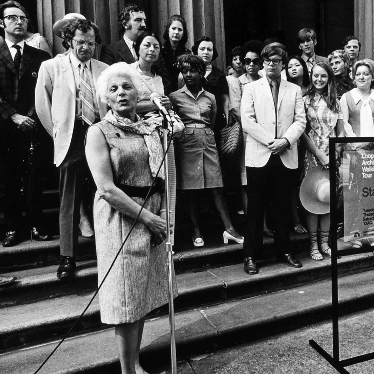 This week&rsquo;s Photo Friday shows our very first class of docents graduating on the north steps of the Chicago Public Library (now the Chicago Cultural Center) exactly 55 years ago today &ndash; June 12, 1971. Since that time, hundreds of individu