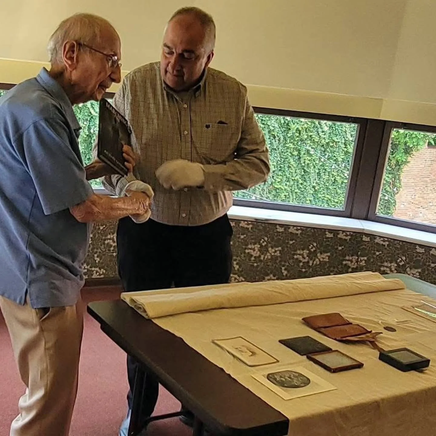 We were delighted to welcome author Richard Glessner to the house on Sunday June 28 for a talk on his new historical fiction novel &ldquo;Marching On&rdquo; based on the life of John Glessner&rsquo;s uncle, William Laughlin (1822-1863), who lost his 