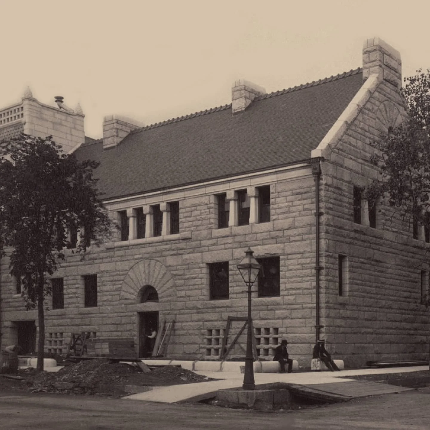 Exactly 140 years ago today &ndash; July 22, 1886 &ndash; the corner stone was placed in the house. It contained a copy of the New Testament hermetically sealed in a tin box. 

🤔The question remains &ndash; where was it placed? The Glessners only ma