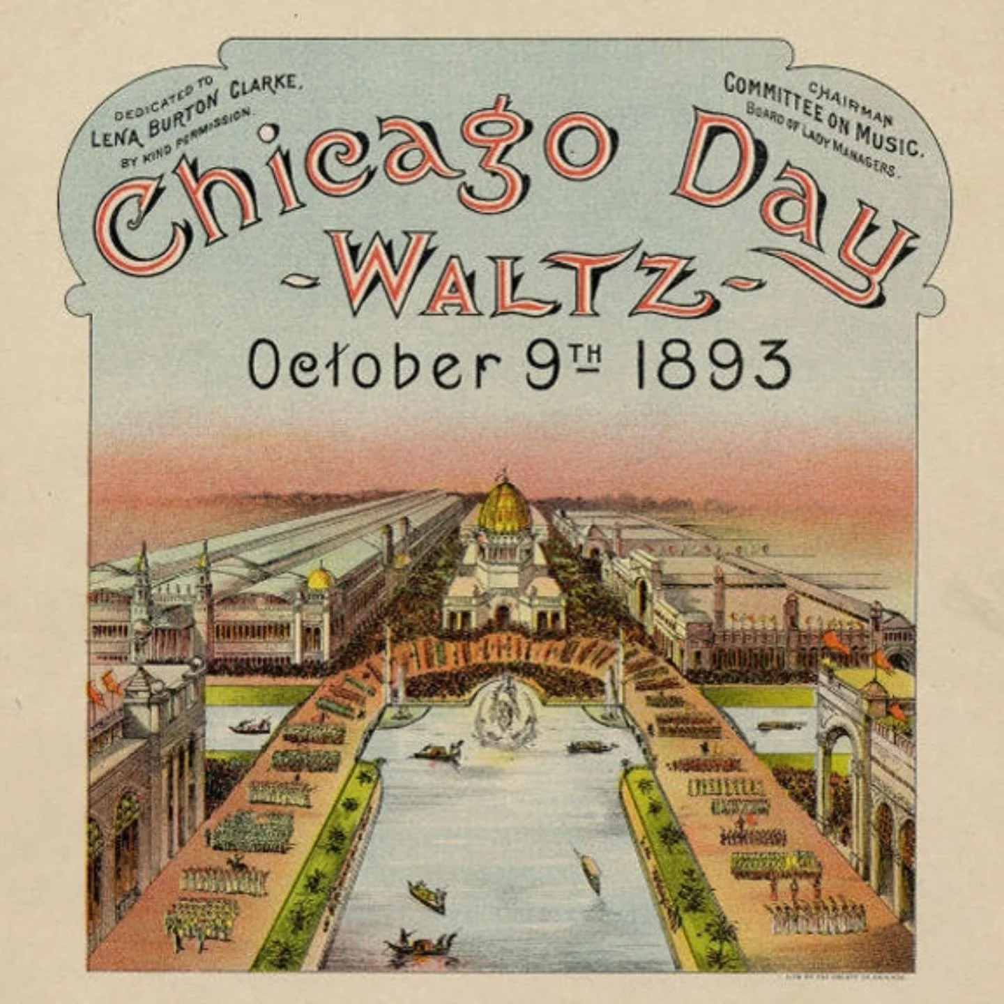 This week&rsquo;s 📸vPhoto Friday 📸 commemorates the 133rd anniversary of Chicago Day the 1893 World&rsquo;s Columbian Exposition. The day was planned to commemorate the 22nd anniversary of the Great Chicago Fire and the city&rsquo;s rising from the
