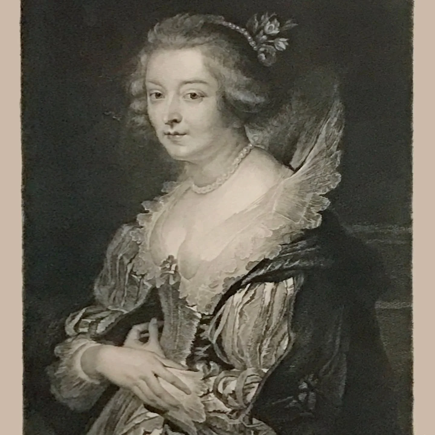 This week&rsquo;s 📸 Photo Friday 📸 shows a portrait of the wife of Flemish artist Peter Paul Rubens &ndash; or does it?? 

When the Glessners acquired the engraving in 1879 (along with a self-portrait of Rubens), they were sold as portraits of husb