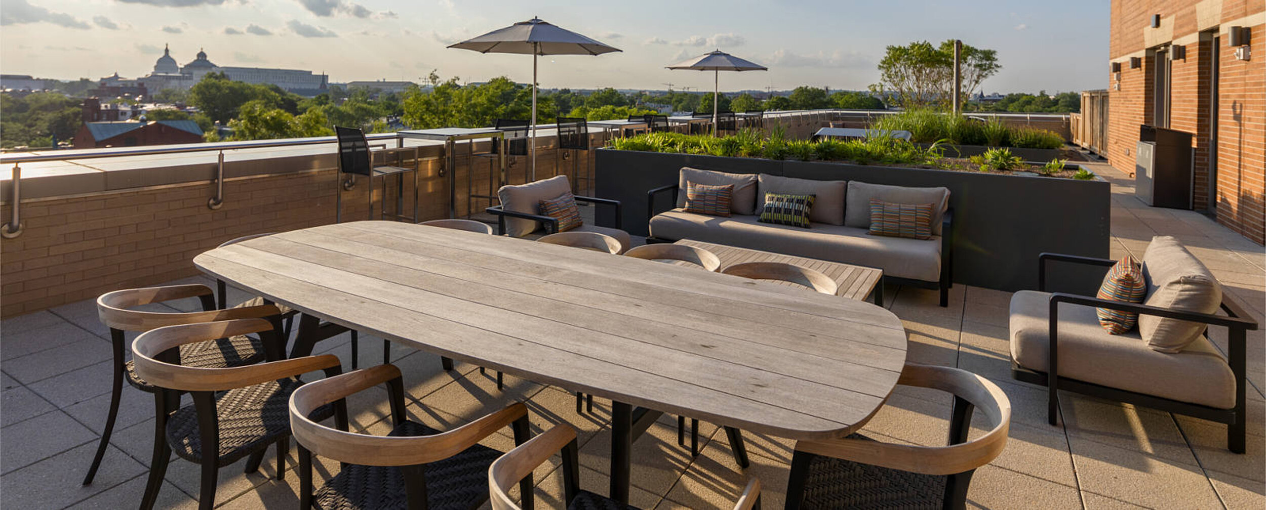Rooftop Lounge Seating