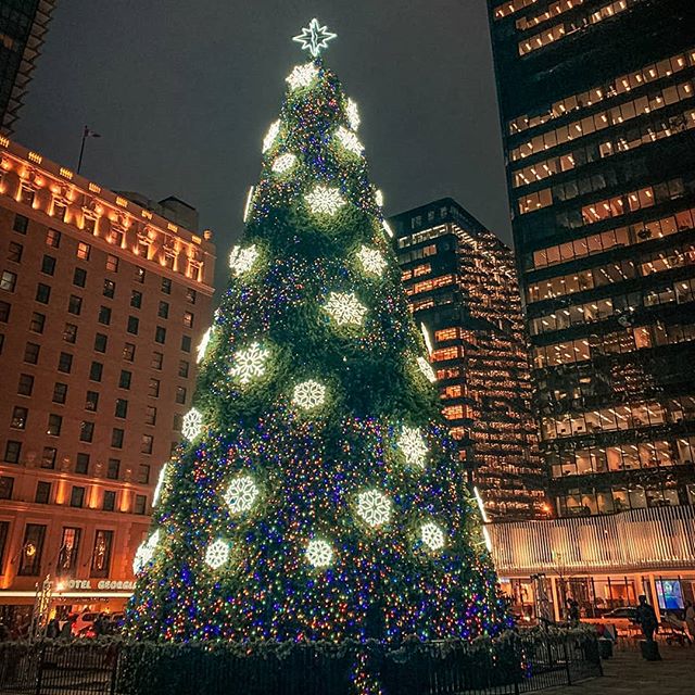 Natal em downtown Vancouver

#vancouver #britishcolumbia #canada 
#intercambio