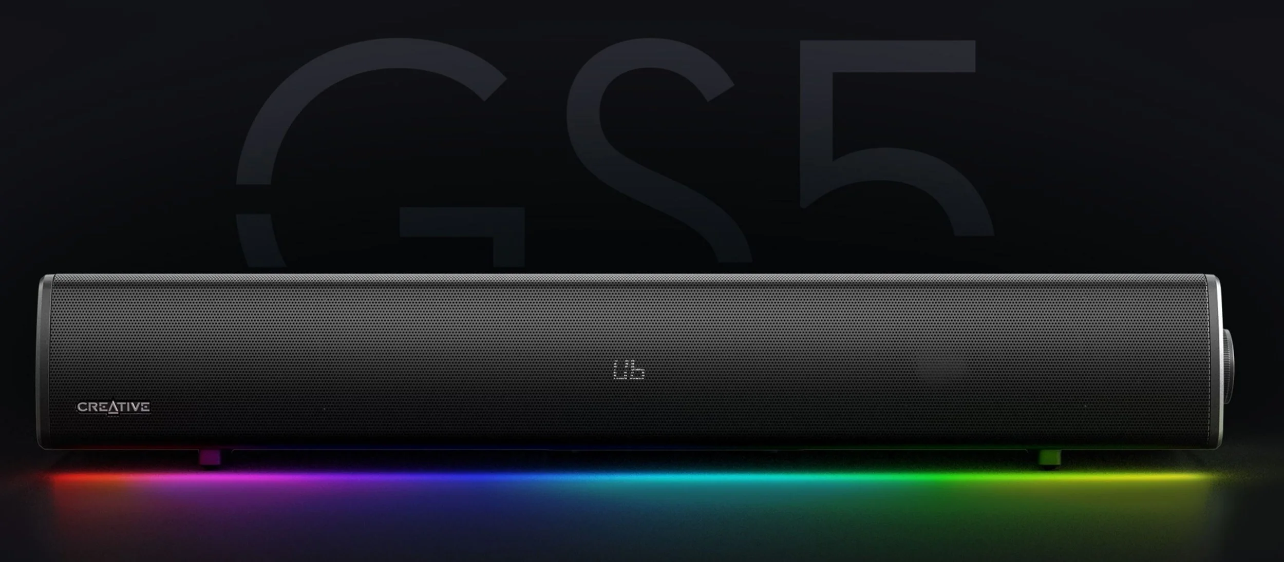 [美品] Creative Sound Blaster GS5 Sound Blaster GS5 RGB Gaming Soundbar with SuperWide