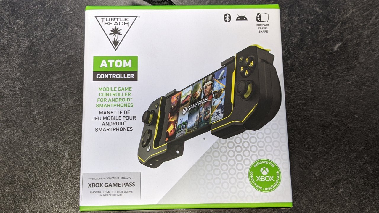 Turtle Beach Atom Mobile Game Controller with Bluetooth for Cloud Gaming on  Xbox Game Pass with Android Mobile Devices - Compact Shape & Console Style