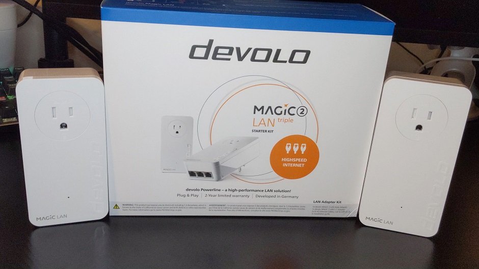 2400 Mbps, LAN y WiFi ac devolo Magic 2 WiFi Starter Kit PLC 