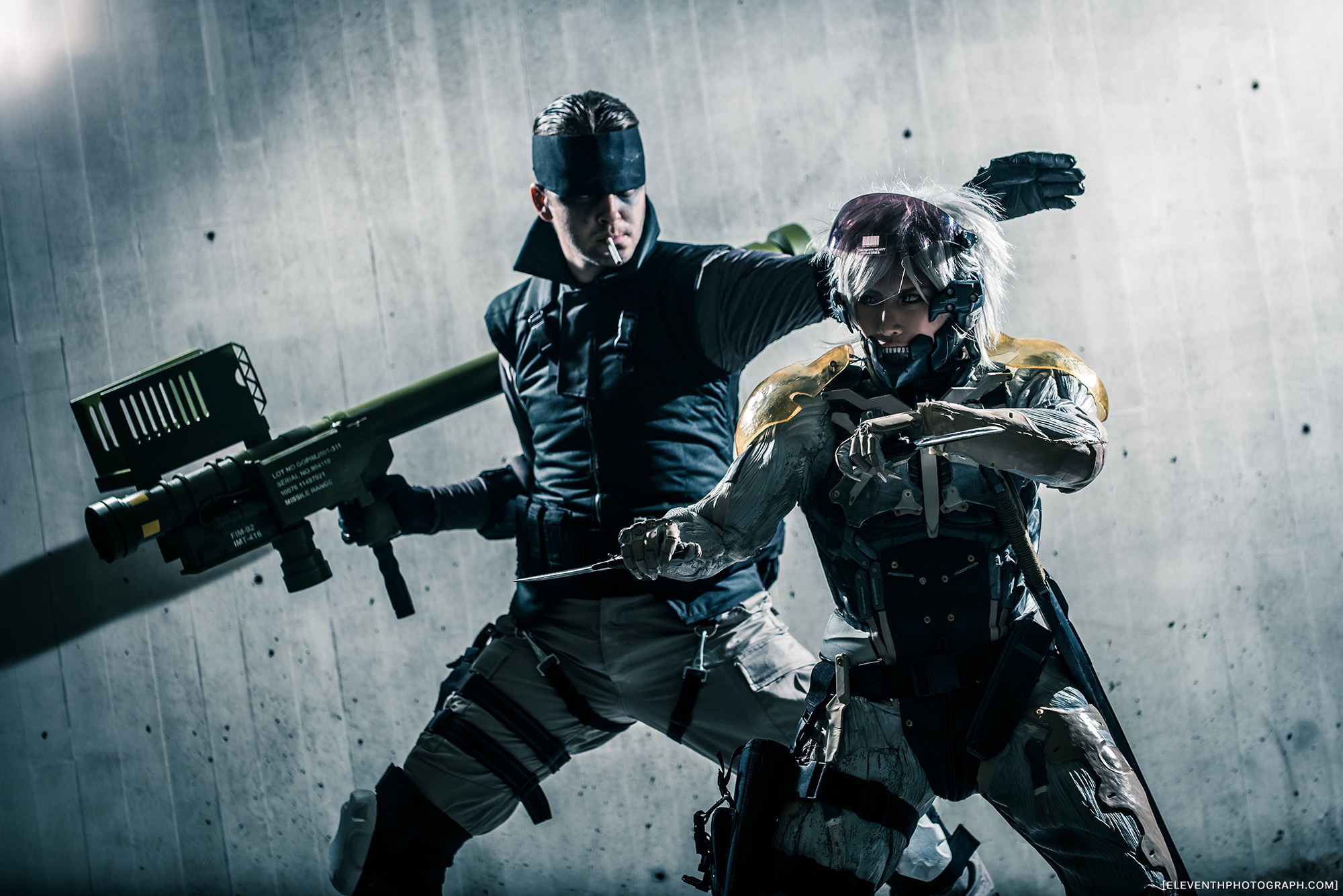 Pro Voltage Cosplay is Raiden and Shiori is Snake | Photo by Eleventh Photograph
