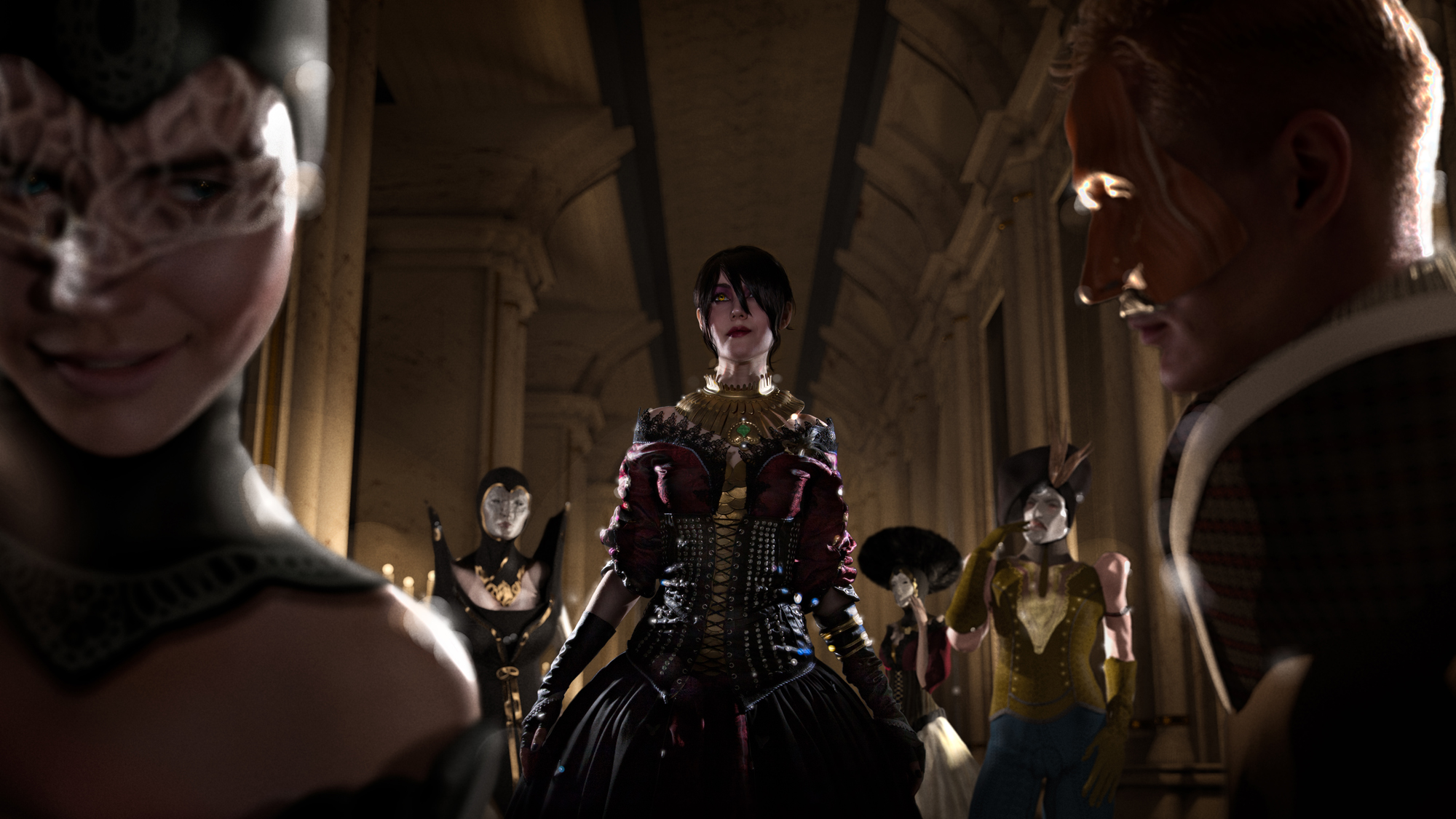 Ketoh is Morrigan | Photo and 3D modeling by Kmitenkova