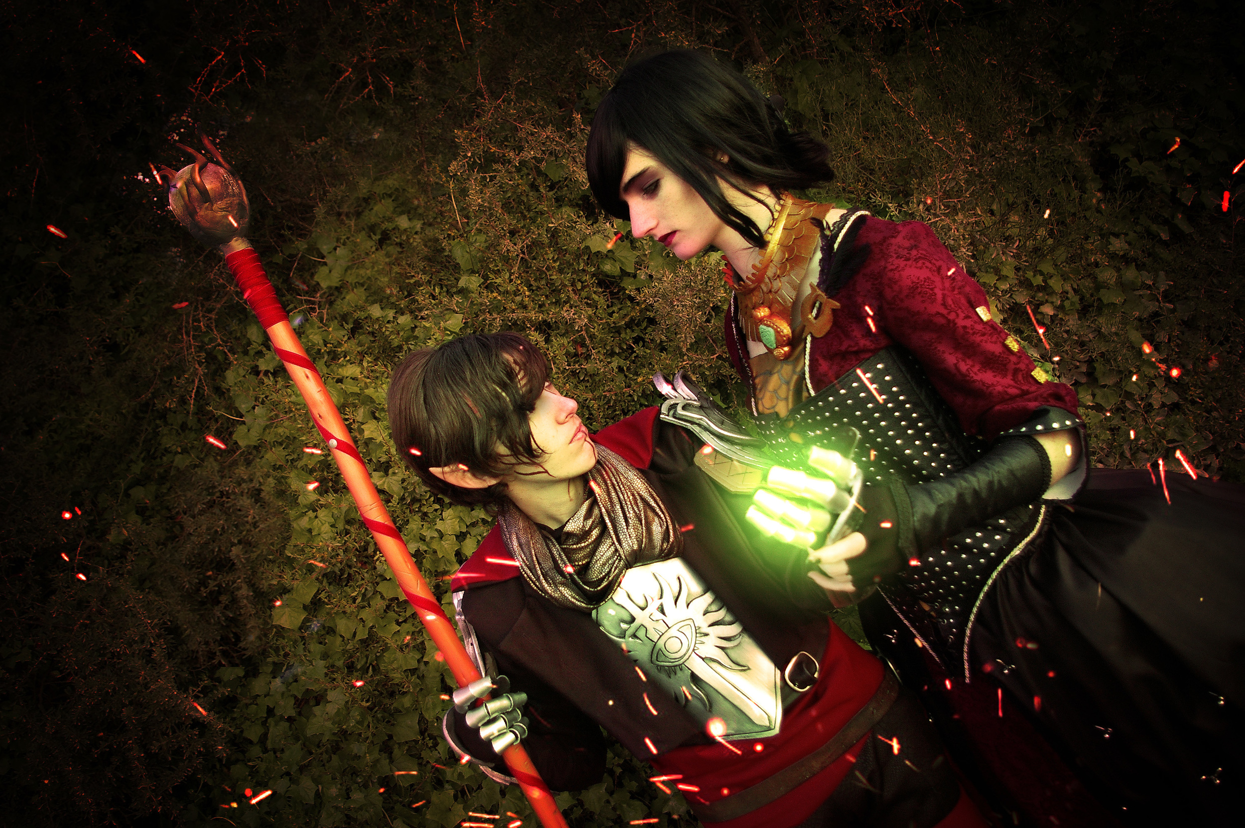 NakashiOroshu is The Inquisitor - SaiyuuSama Cosplay is Morrigan | Photo by Niji Cosplay