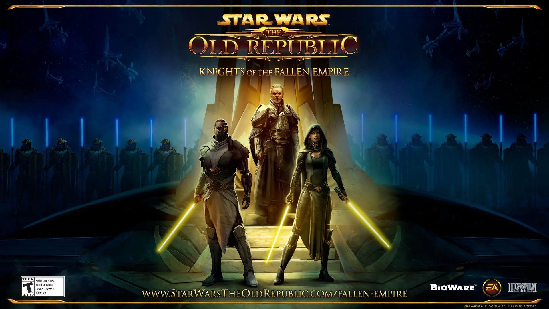 STAR WARS THE OLD REPUBLIC - KNIGHTS OF THE FALLEN EMPIRE Launches Today
