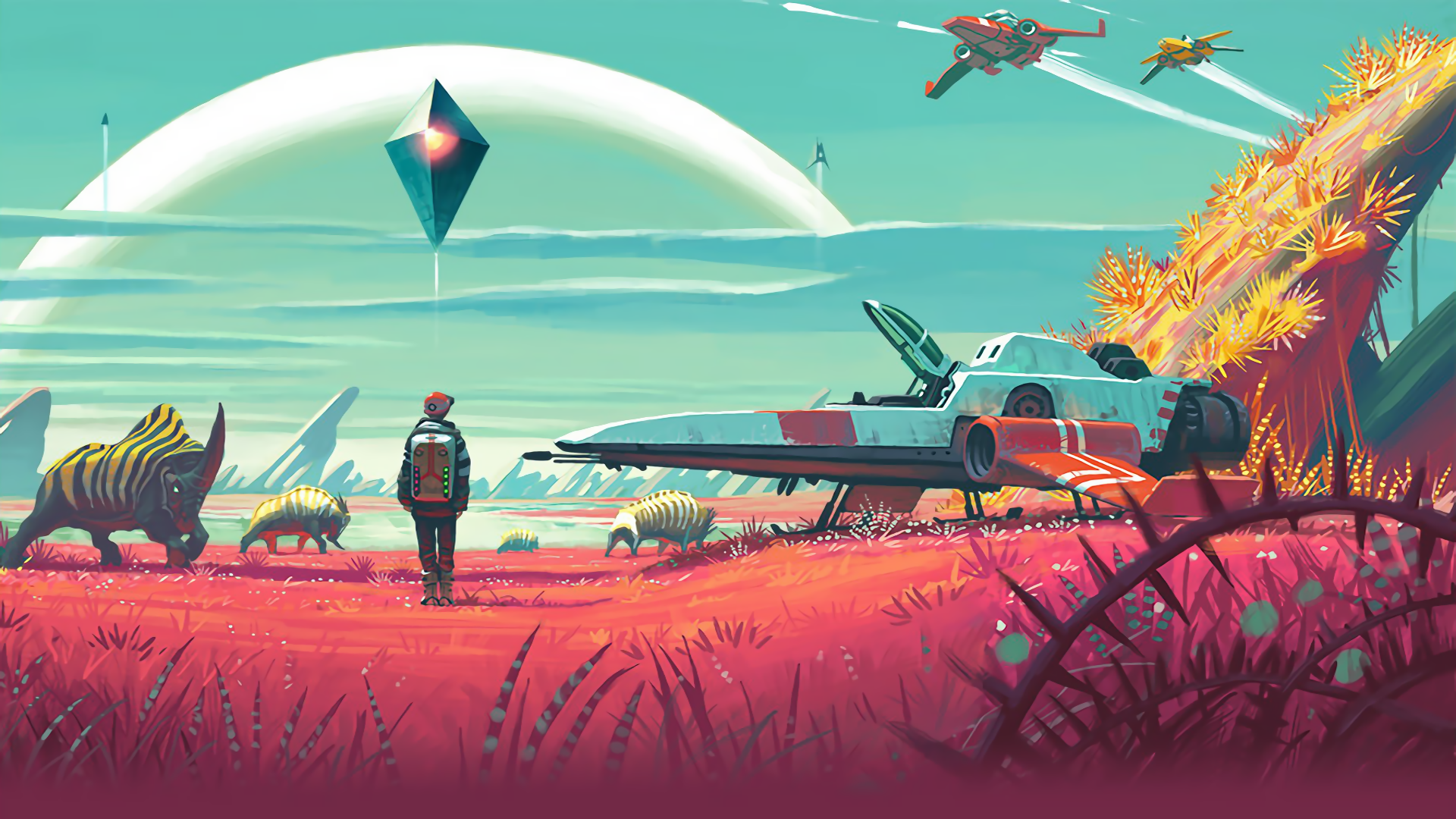 NO MAN'S SKY Gets a New Trailer and a Tentative Launch Date