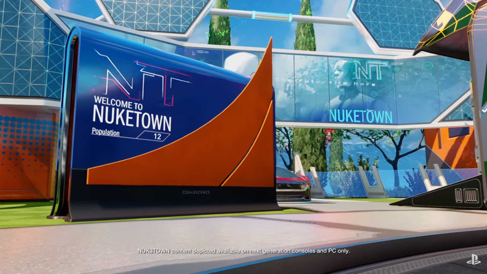 CALL OF DUTY: BLACK OPS III Nuke Town Map is a Bright and Colorful Bloodbath