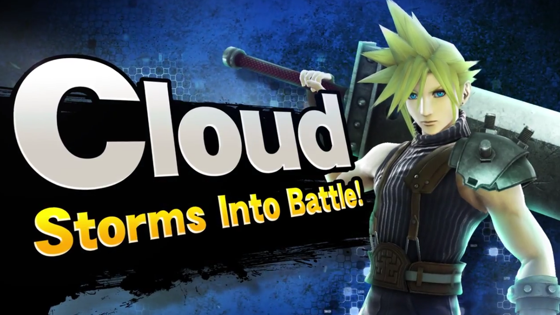 Cloud Strife is Coming to SUPER SMASH BROS!