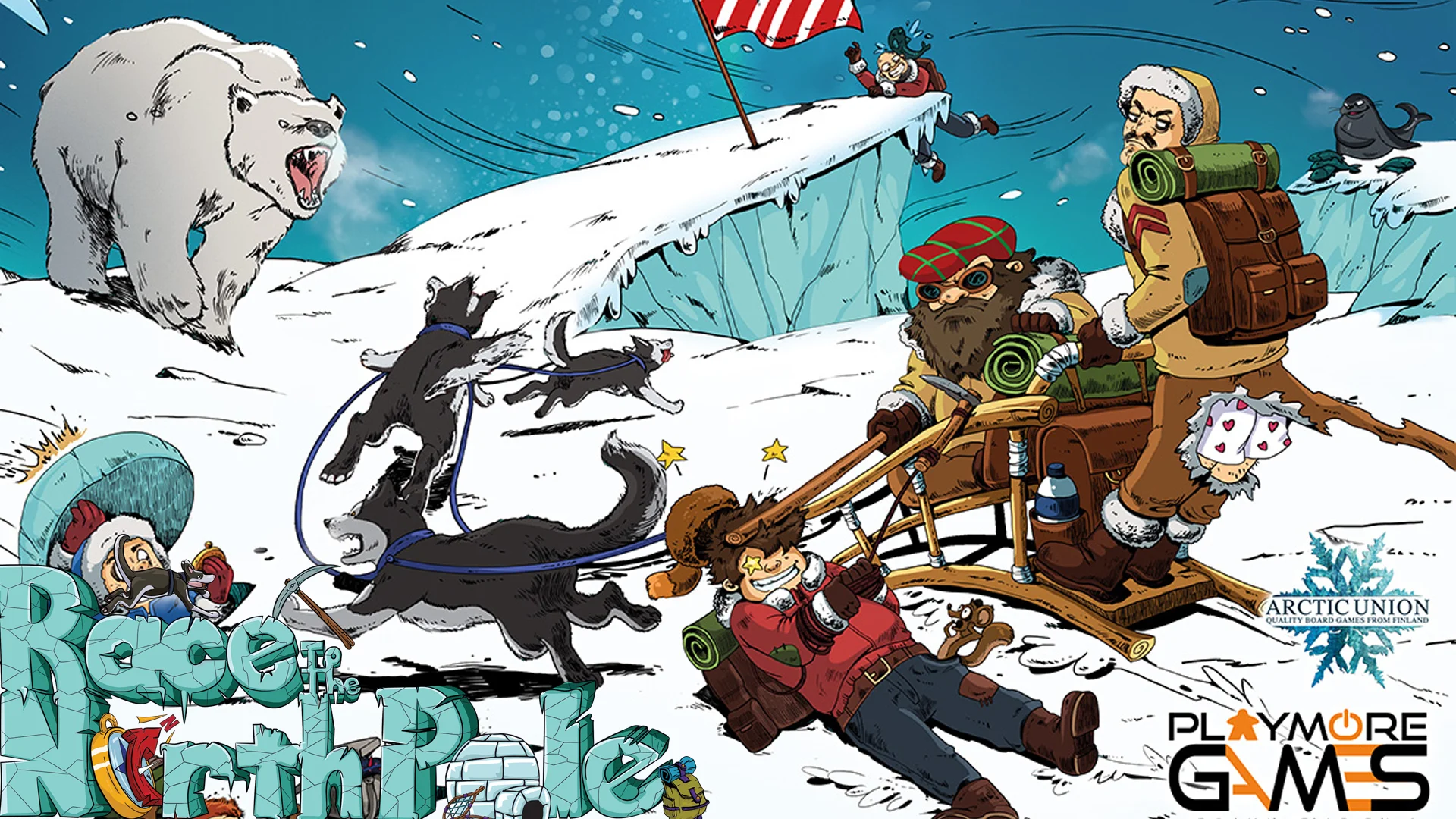 Preview - RACE TO THE NORTH POLE
