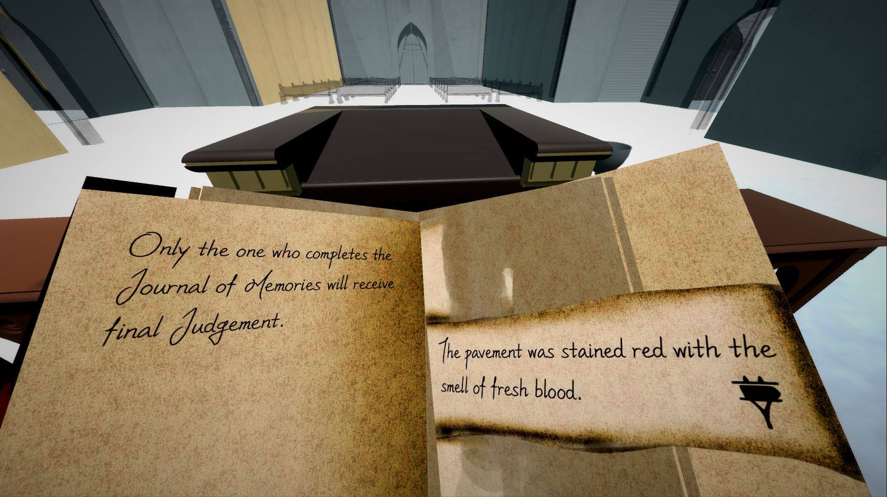 Judgement made use of VR as well as original sound design, winning The People's Choice Award.