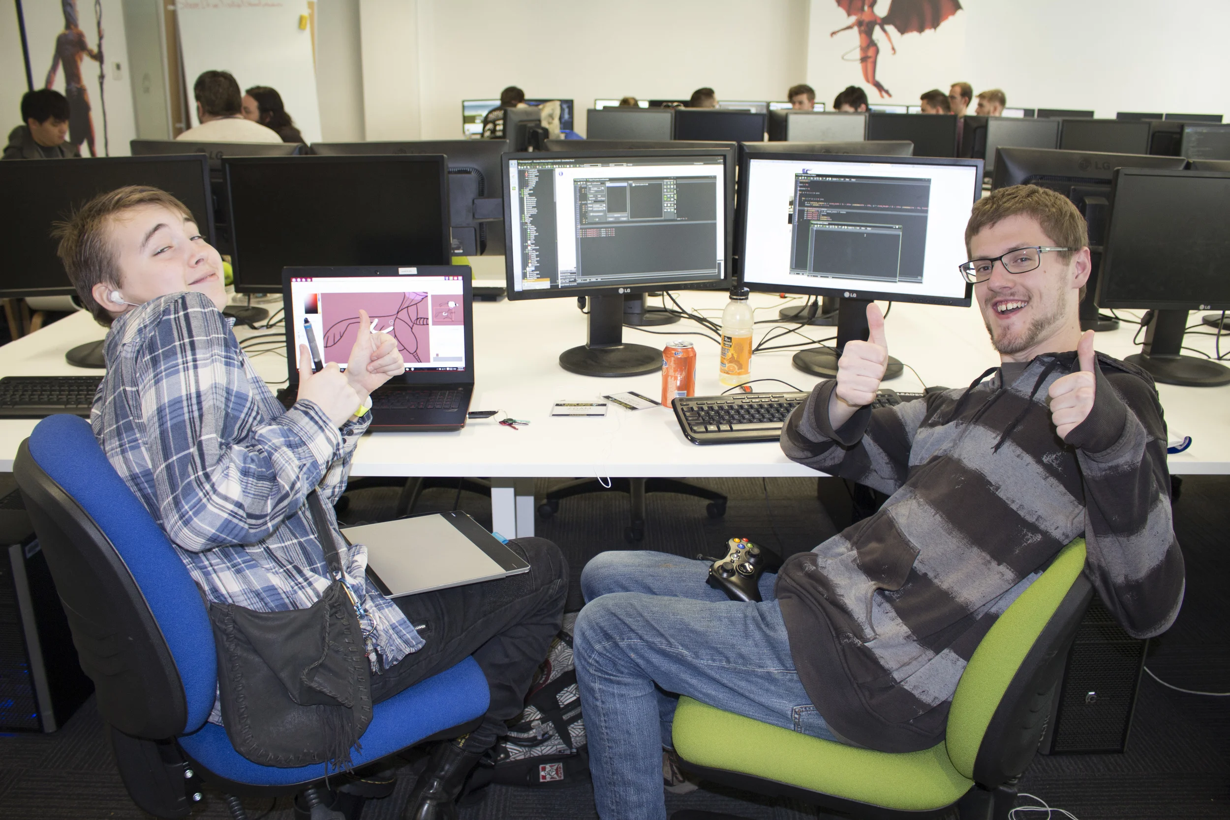 Atticus Patterson and Adam Schmidt In Action - Scrappleship.jpg