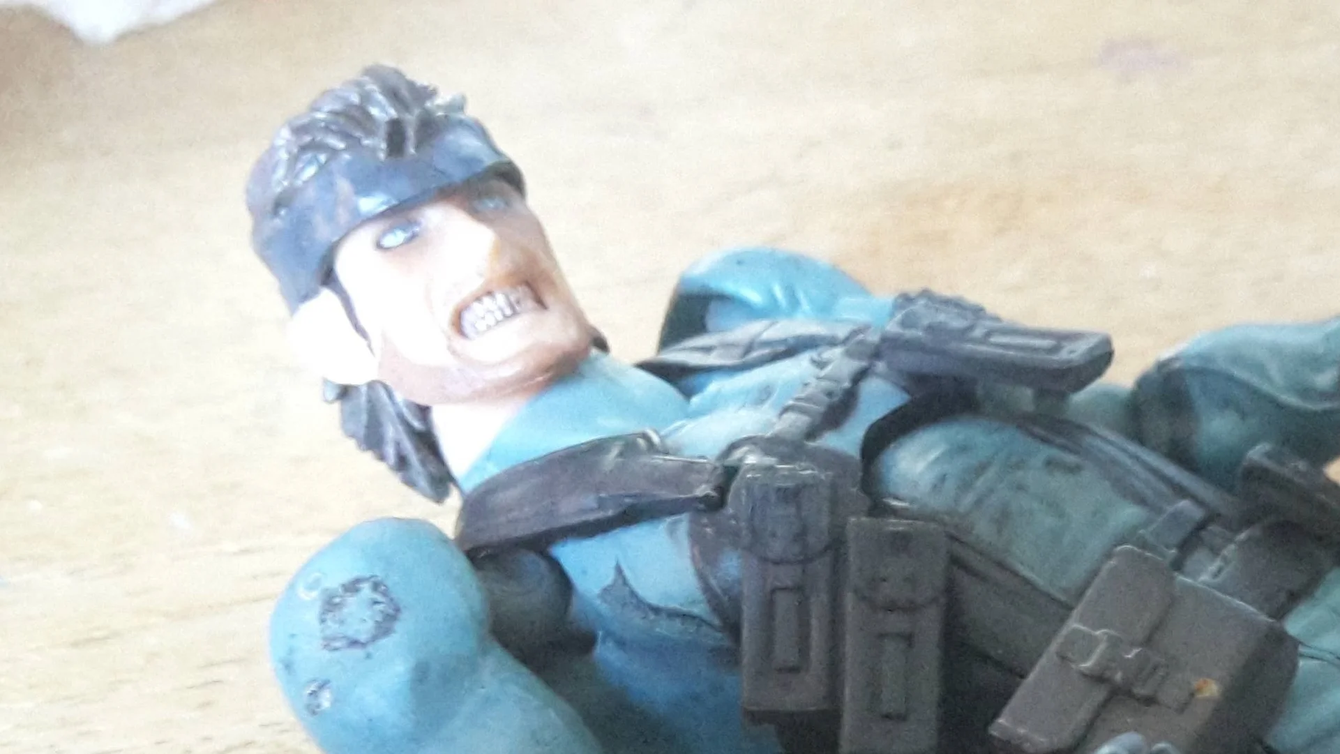 Someone Please Put Down This Bootleg Snake Action Figure...