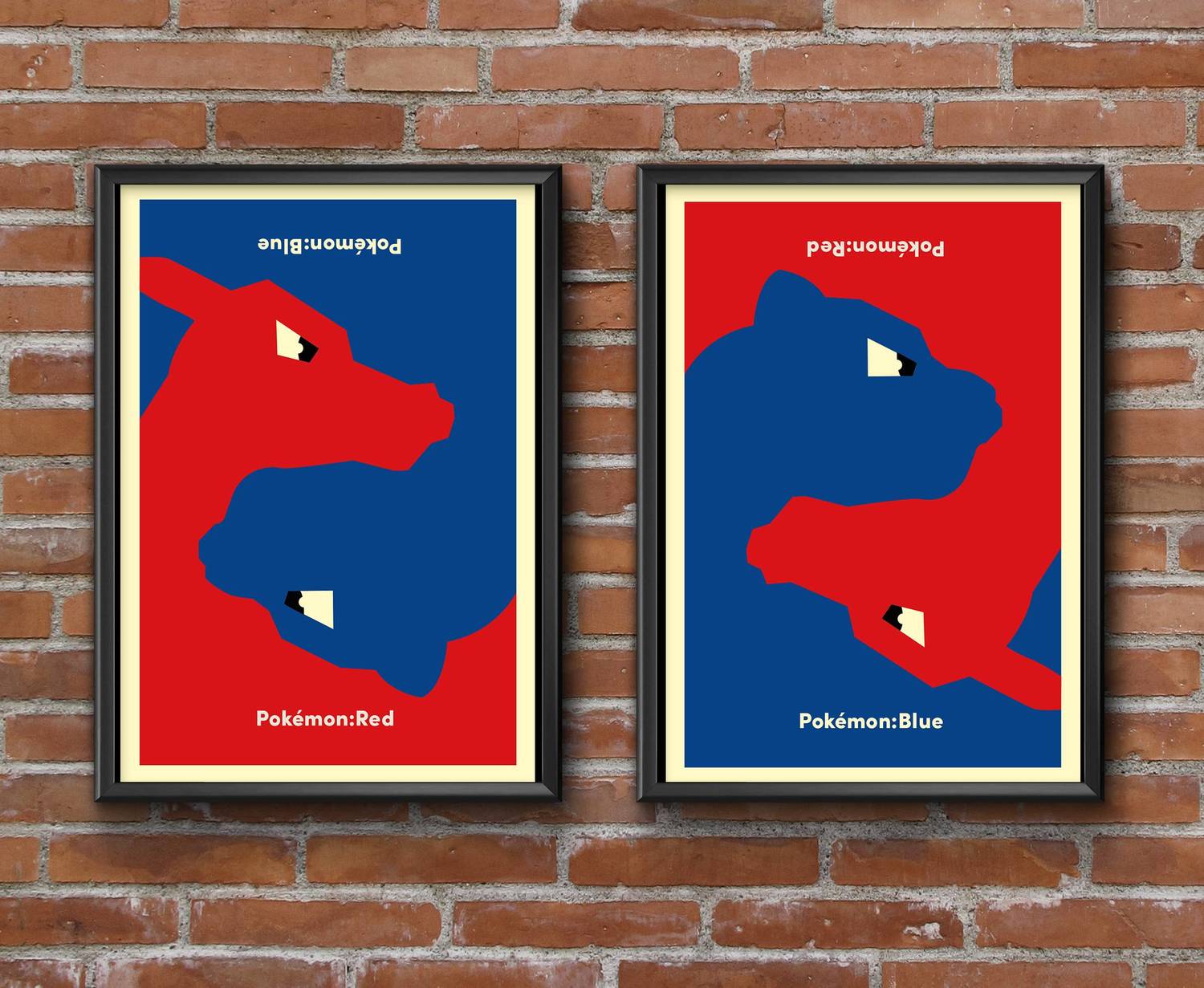 Need This Flippable POKEMON Red/Blue Poster — GameTyrant