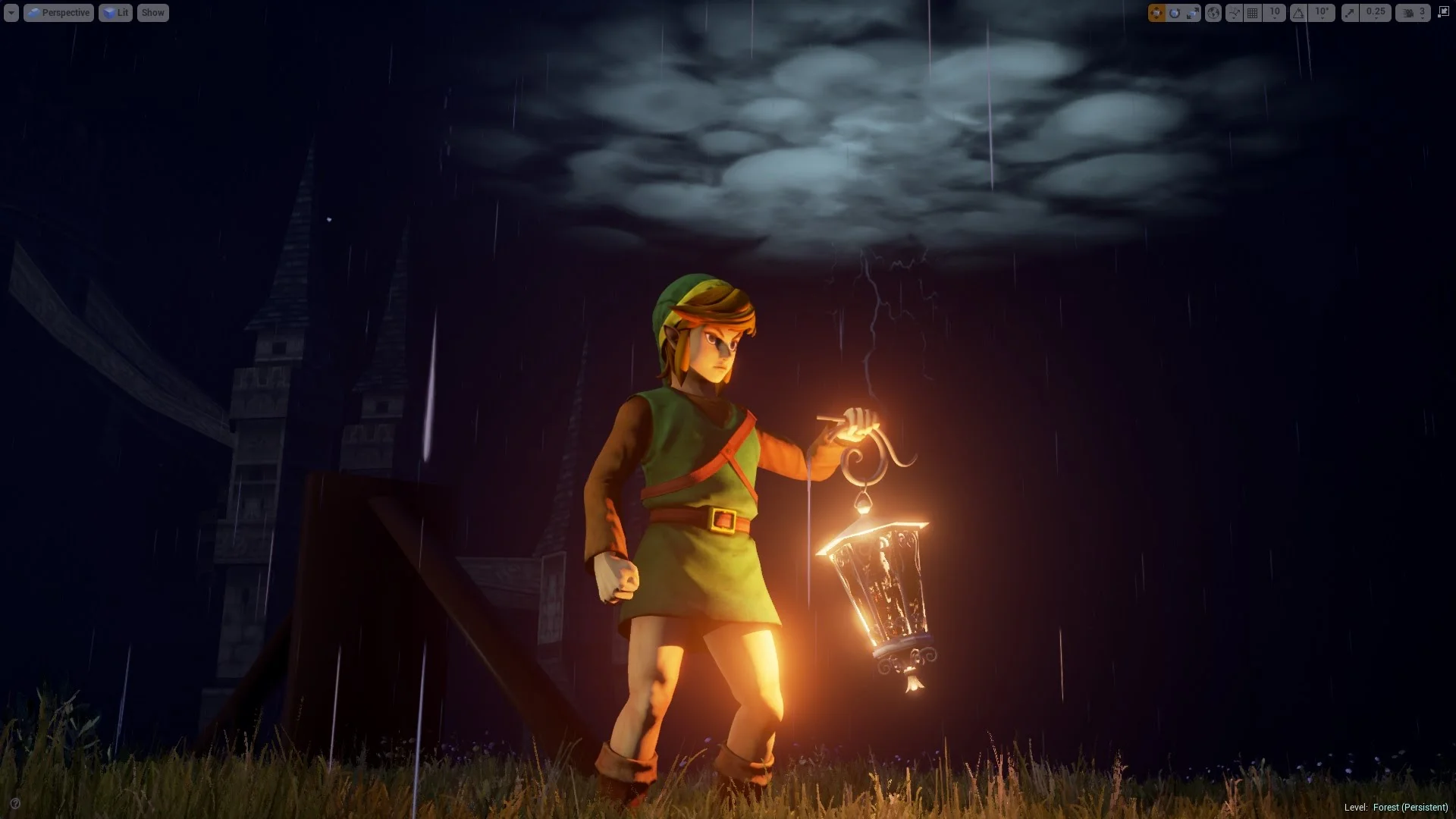 A LINK TO THE...Future? Zelda Remade In Unreal Engine