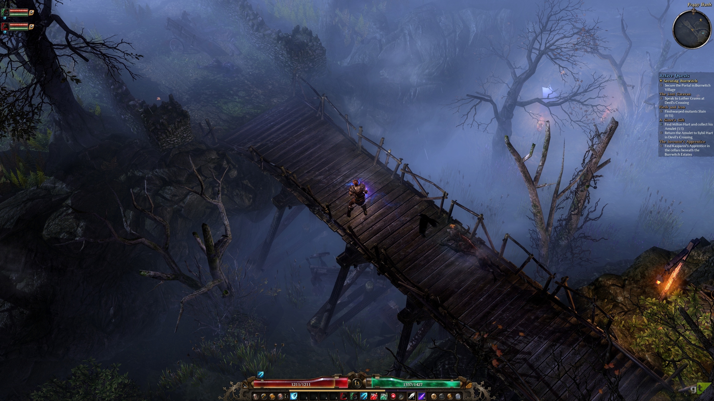 Oooooohhh spookay. Seriously though, the dark, brooding environments are dripping with the atmosphere we all love.