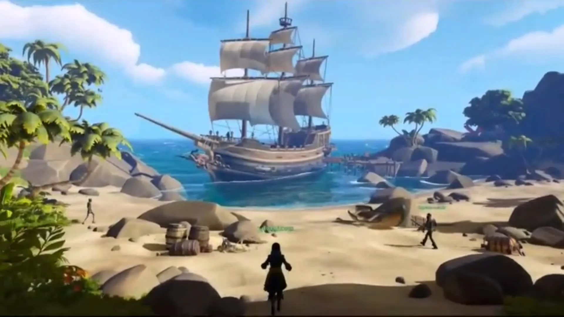 Rare Holding Contest To Be First To Play SEA OF THIEVES
