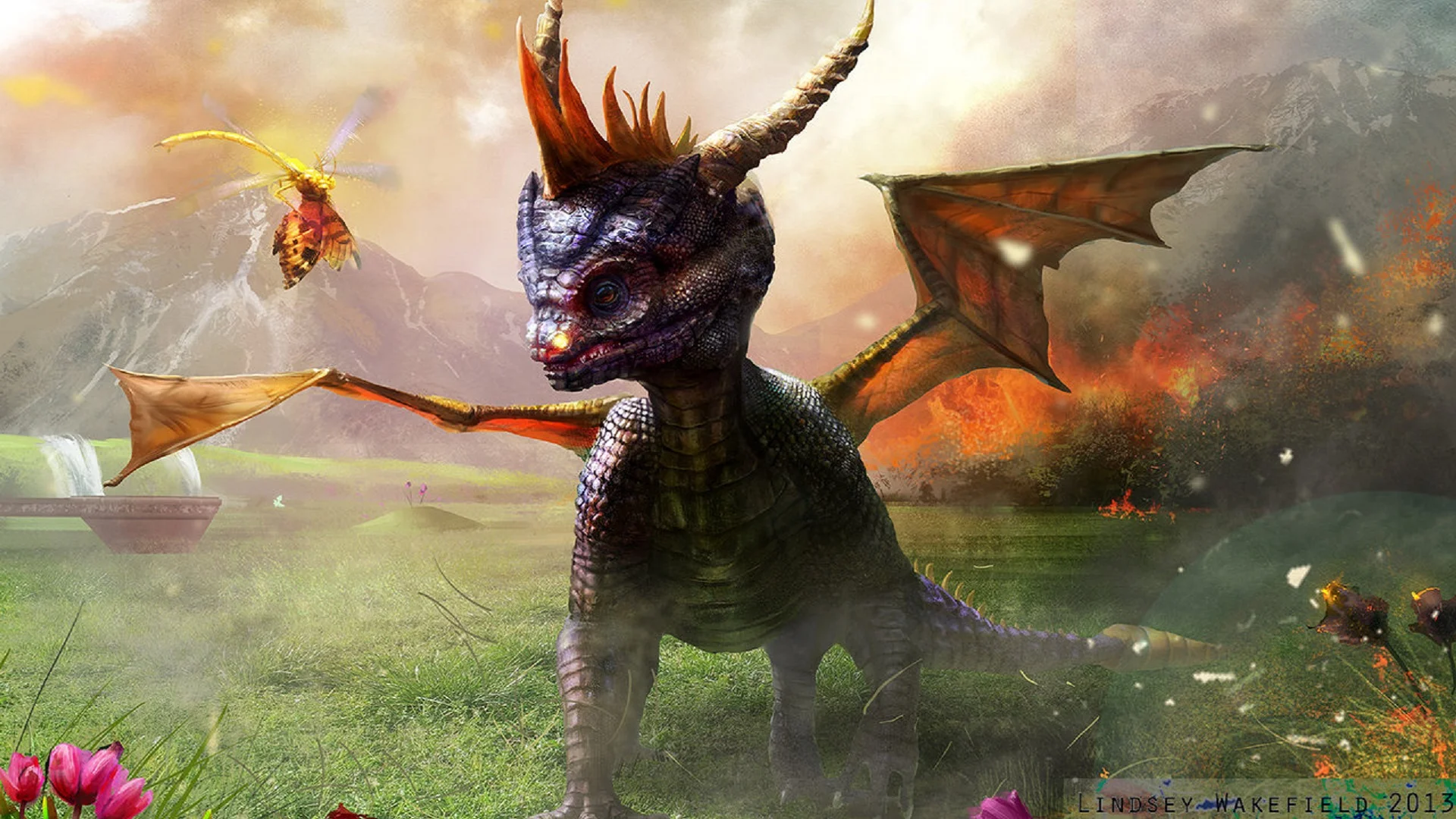 Spyro The Dragon By Lindsey Wakefield