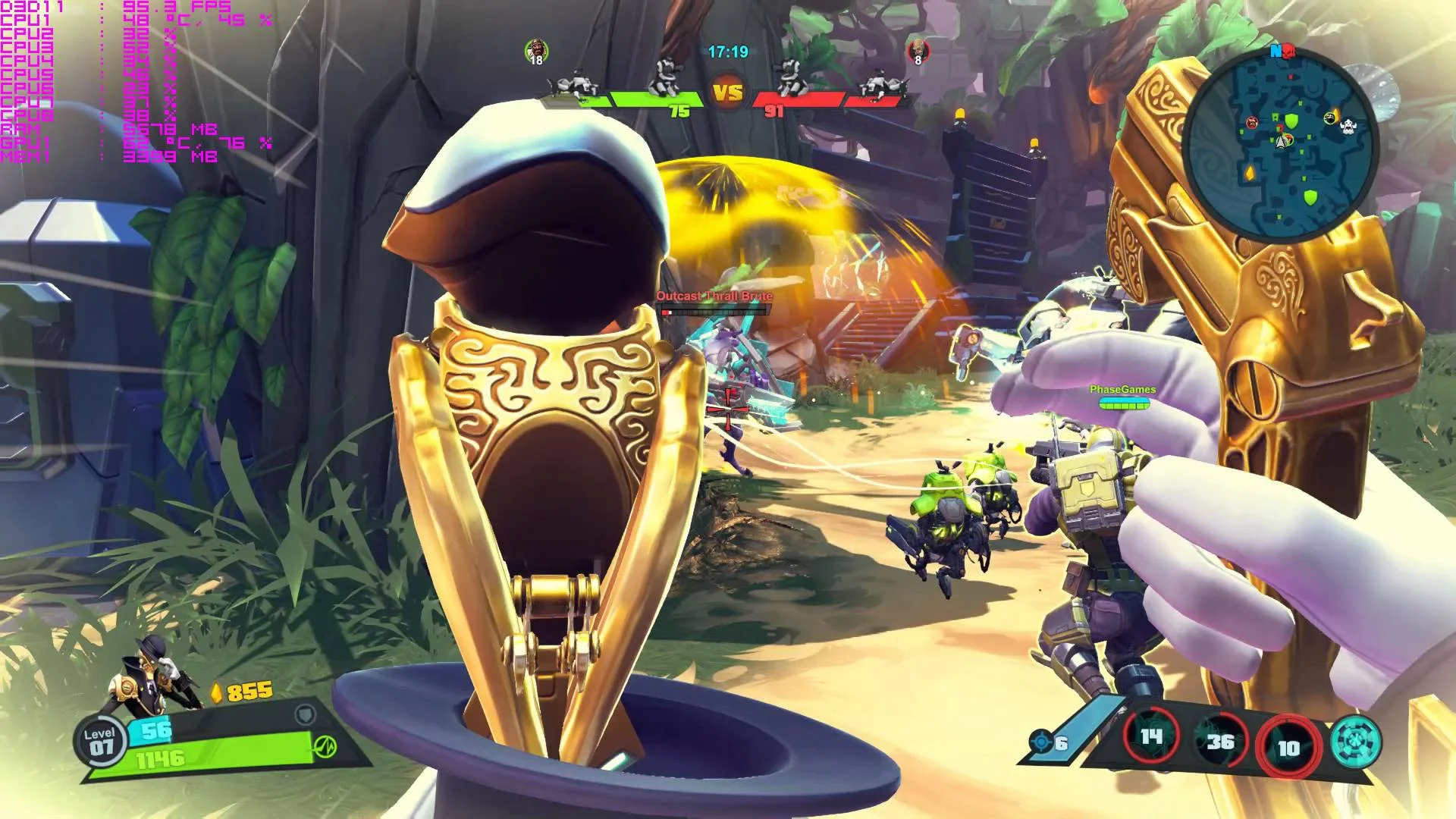 BATTLEBORN Early Access Footage Makes It's Way Online