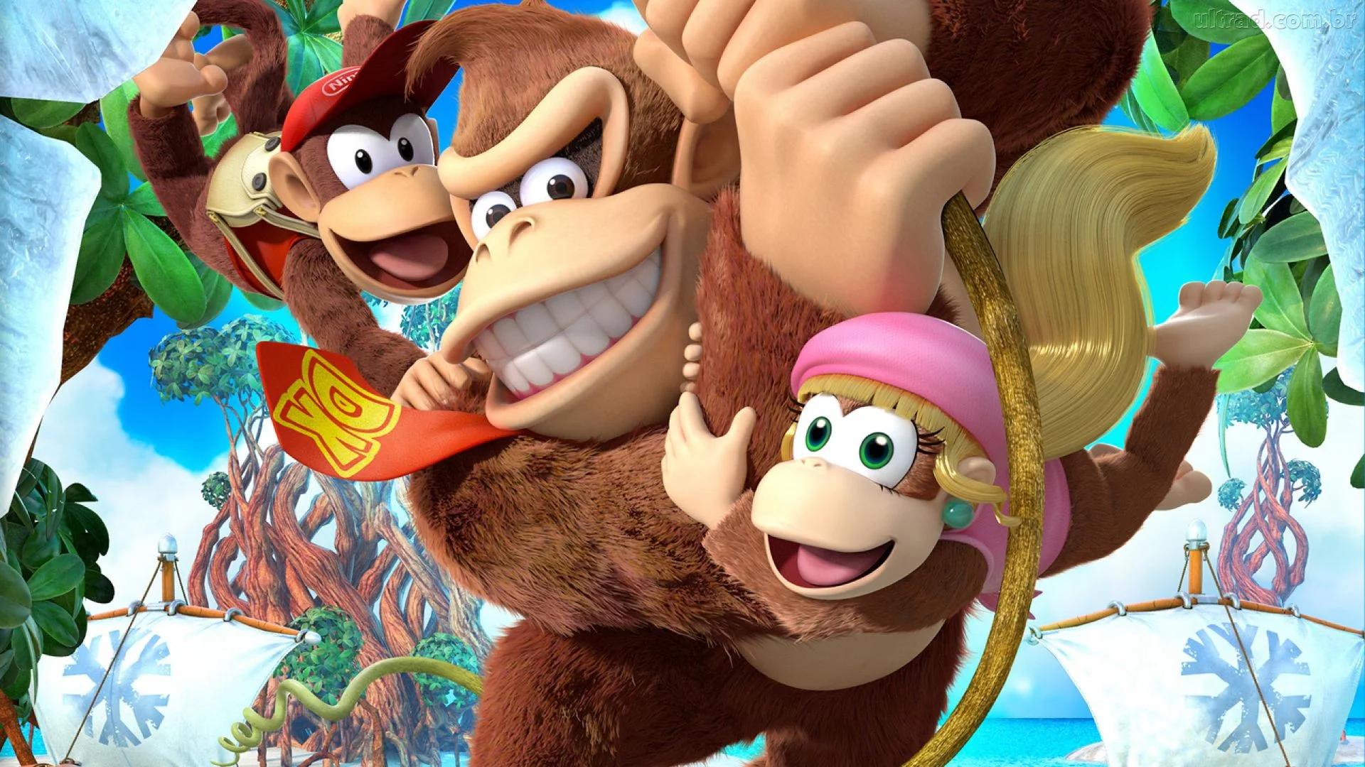 Footage For The Cancelled DONKEY KONG COUNTRY RACING