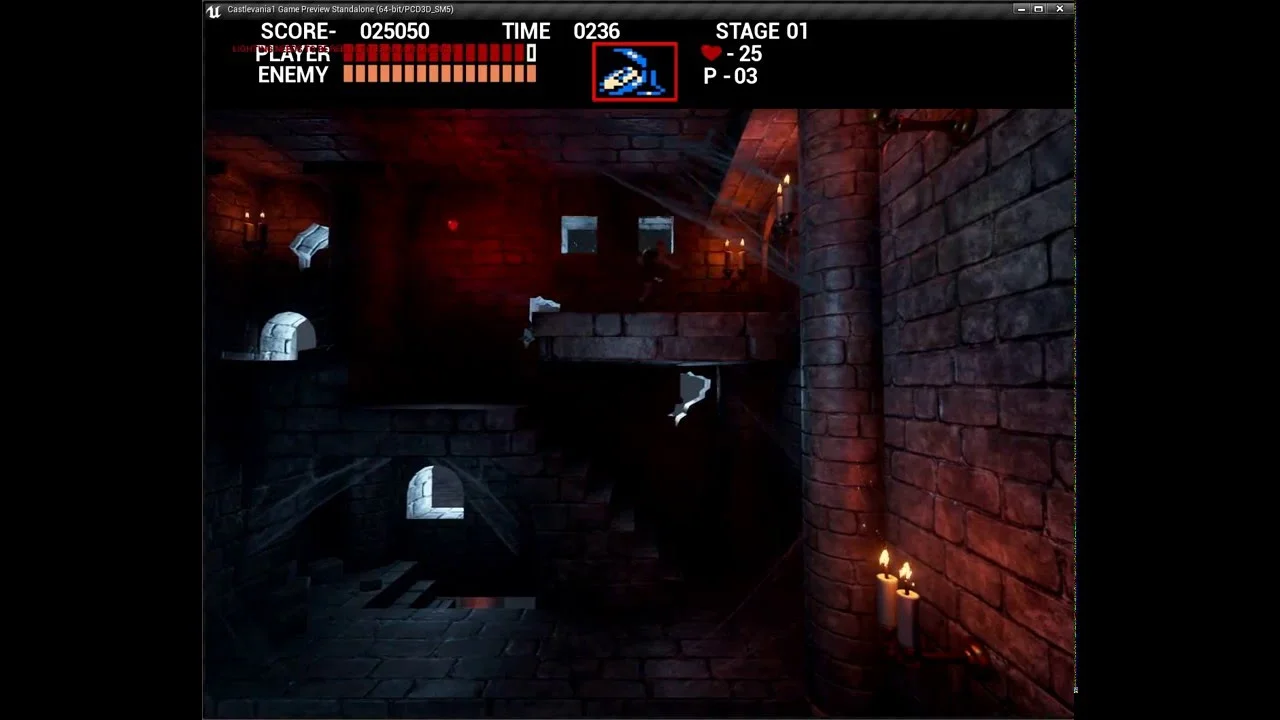 First Level Of CASTLEVANIA Remade In Unreal Engine