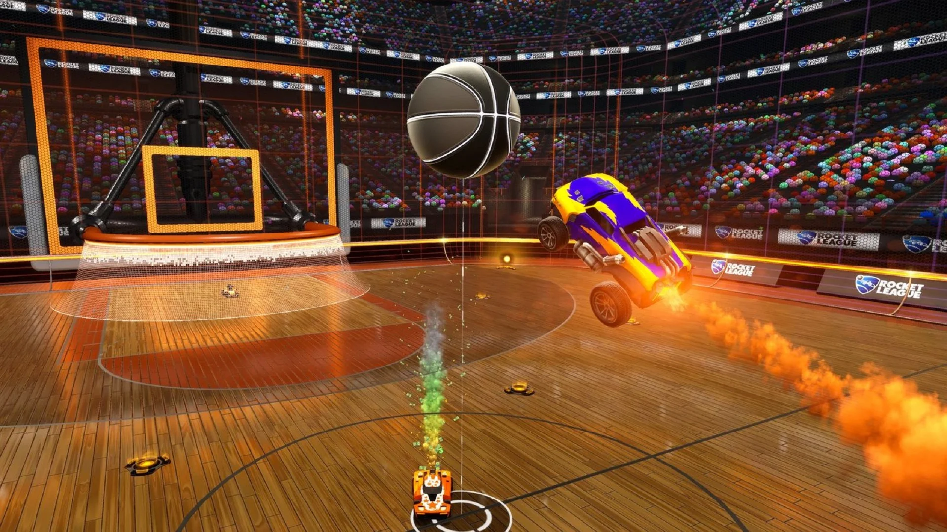 ROCKET LEAGUE Basketball Mode Coming In April