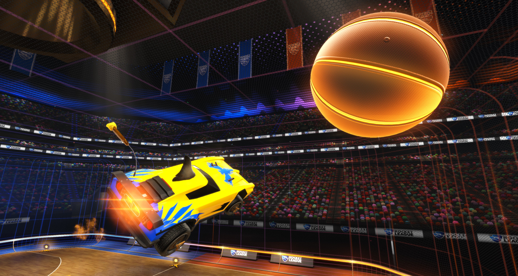 More Details On "Hoops" Mode In ROCKET LEAGUE