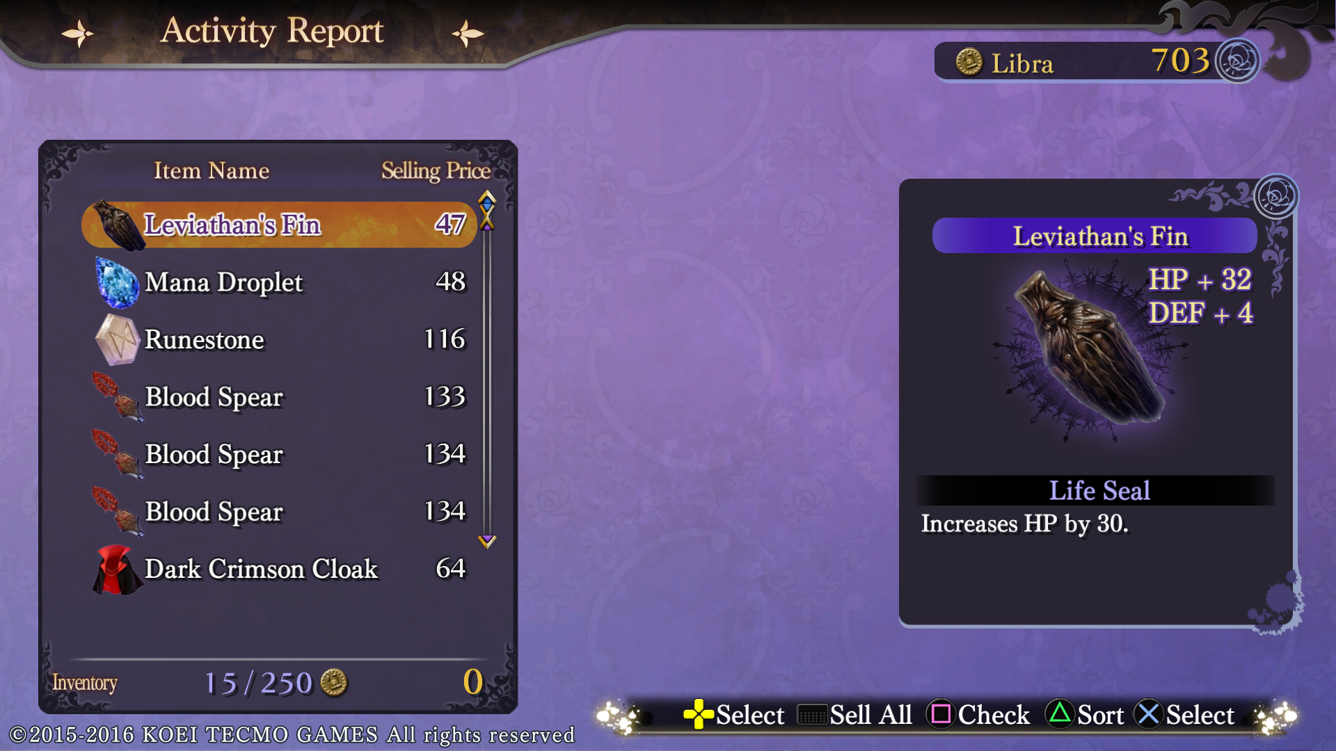Get ready to collect dozens of the same items! Oh well, at least they are detailed and you can Sell All with one click. #Bonus