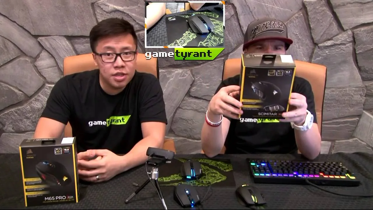 Video Review: Corsair Mice And Keyboard