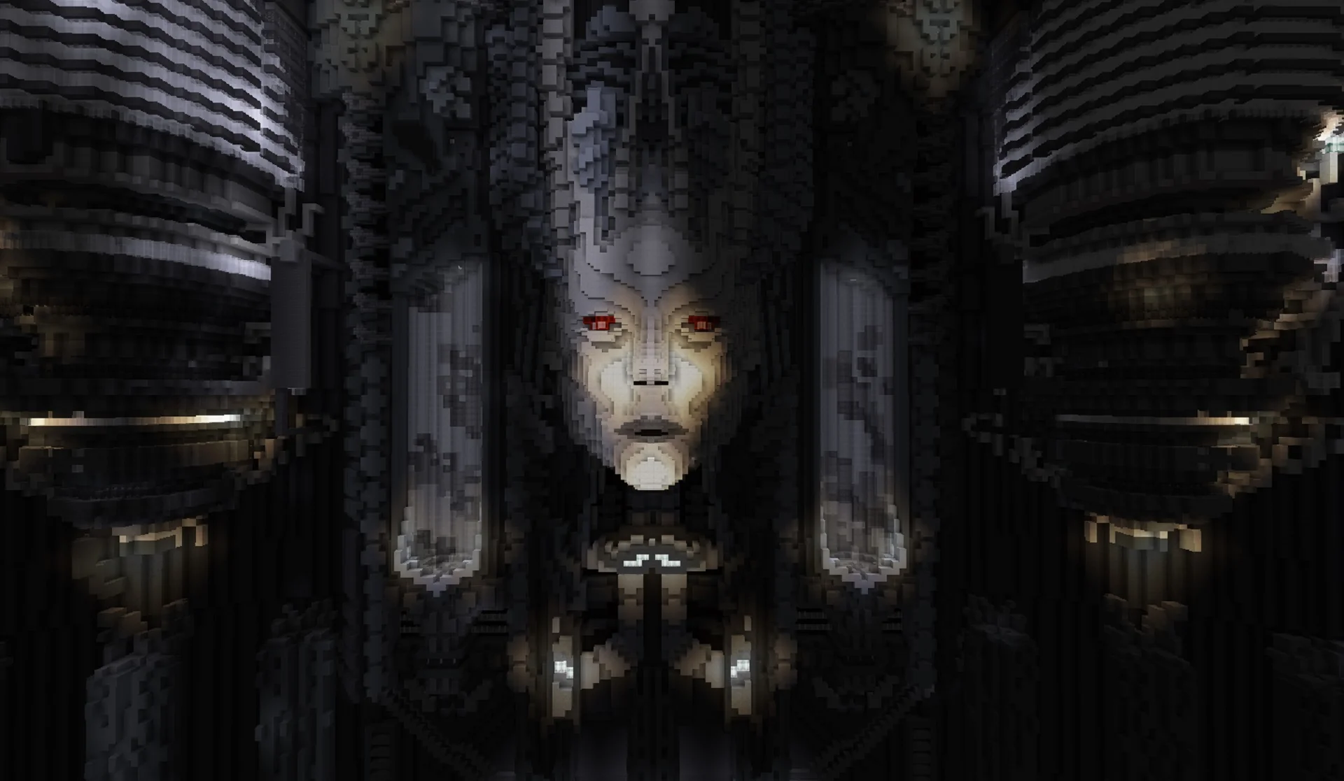 ALIEN Spaceship Made In MINECRAFT!