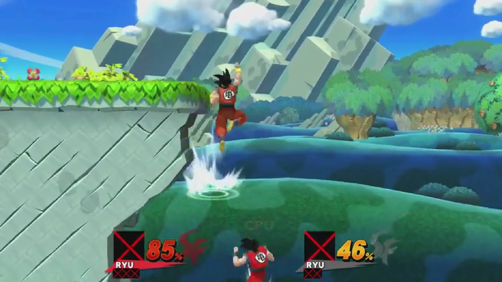 Someone Modded Goku Into SUPER SMASH BROS 4
