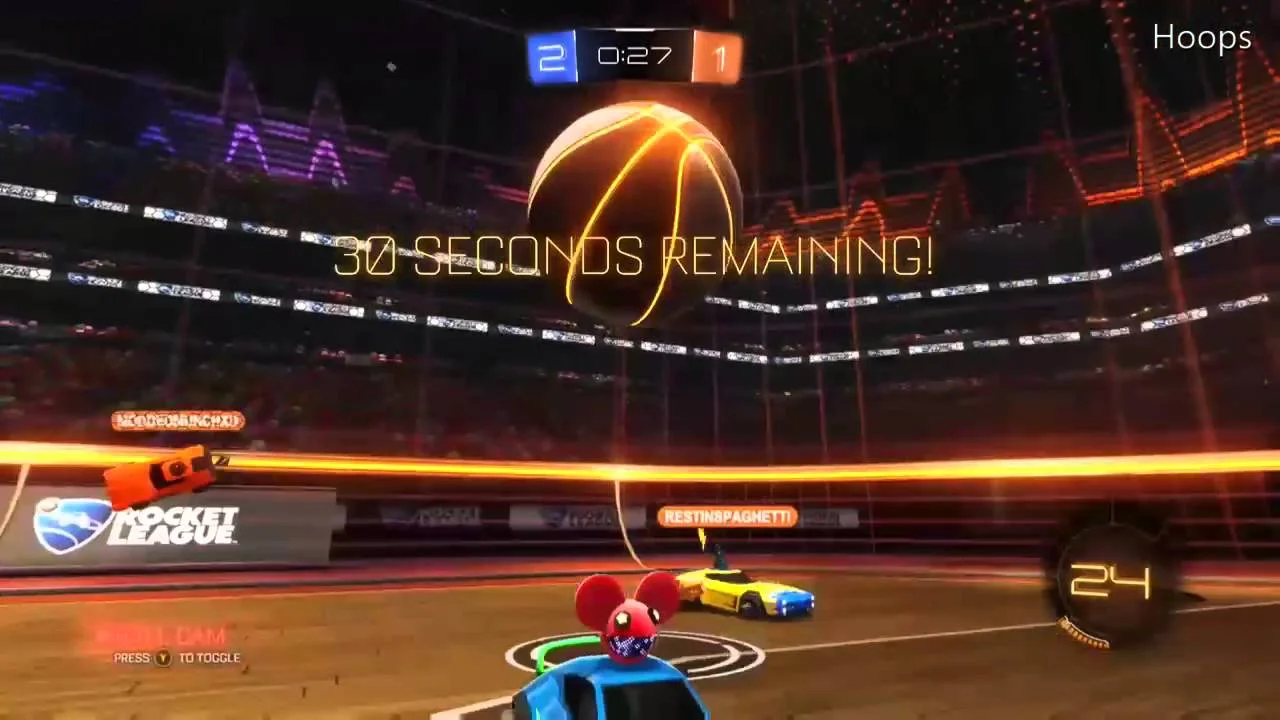 First Impressions: ROCKET LEAGUES Hoops Mode Is Alright But Rocket Labs Is Awesome