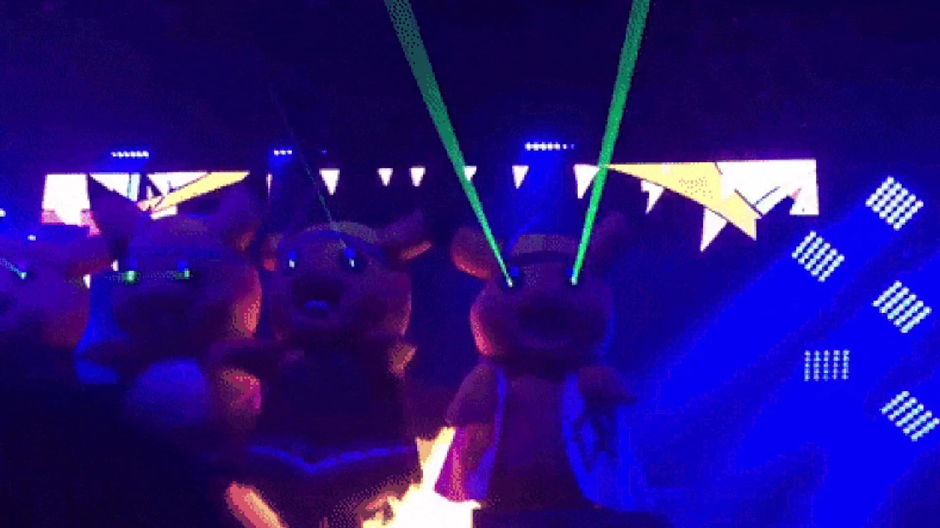 Pikachus In A Club With Freakin Lasers Shooting Out Of Their Heads