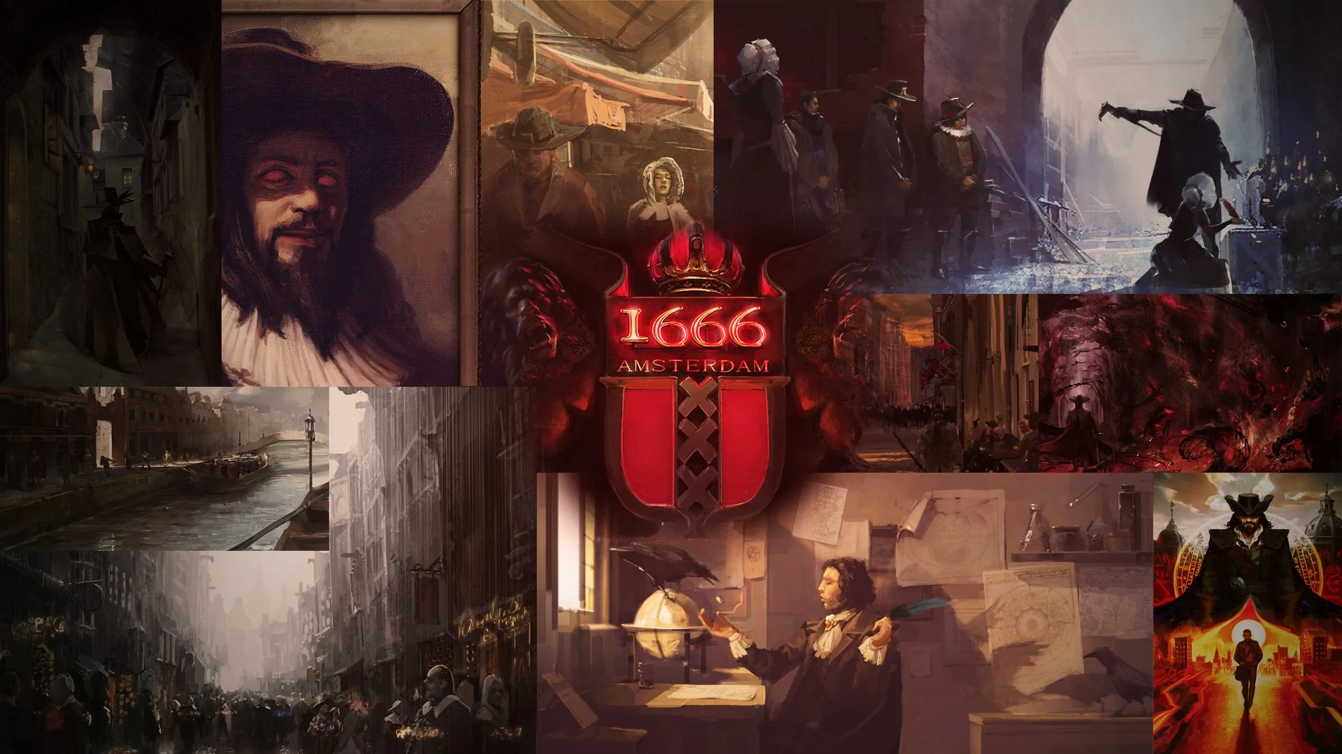 Creepy But Awesome Unreleased Footage For Cancelled Game 1666 AMSTERDAM