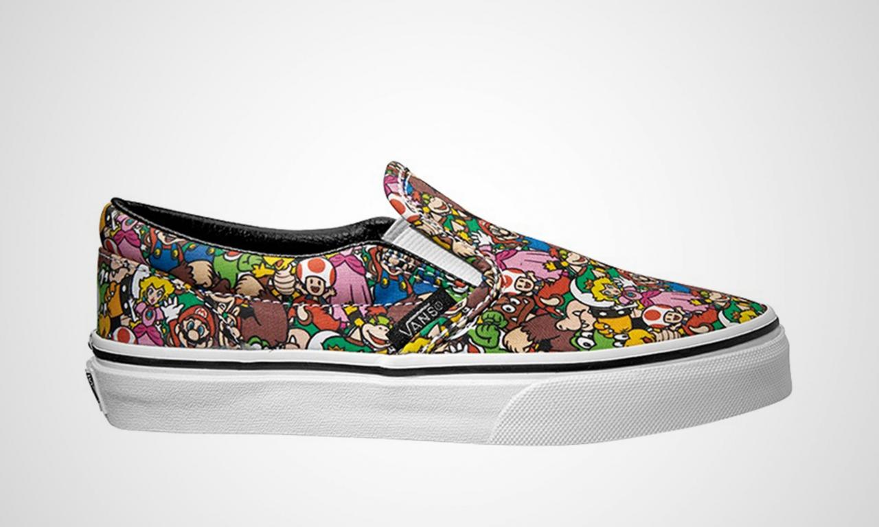 Awesome Nintendo Themed Vans Sneakers 