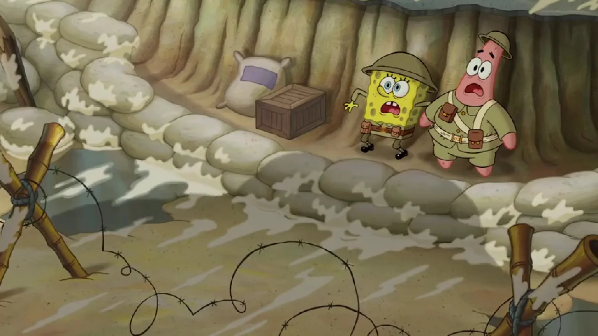 BATTLEFIELD 1 Trailer Fits A Little Too Well With SPONGEBOB SQUAREPANTS
